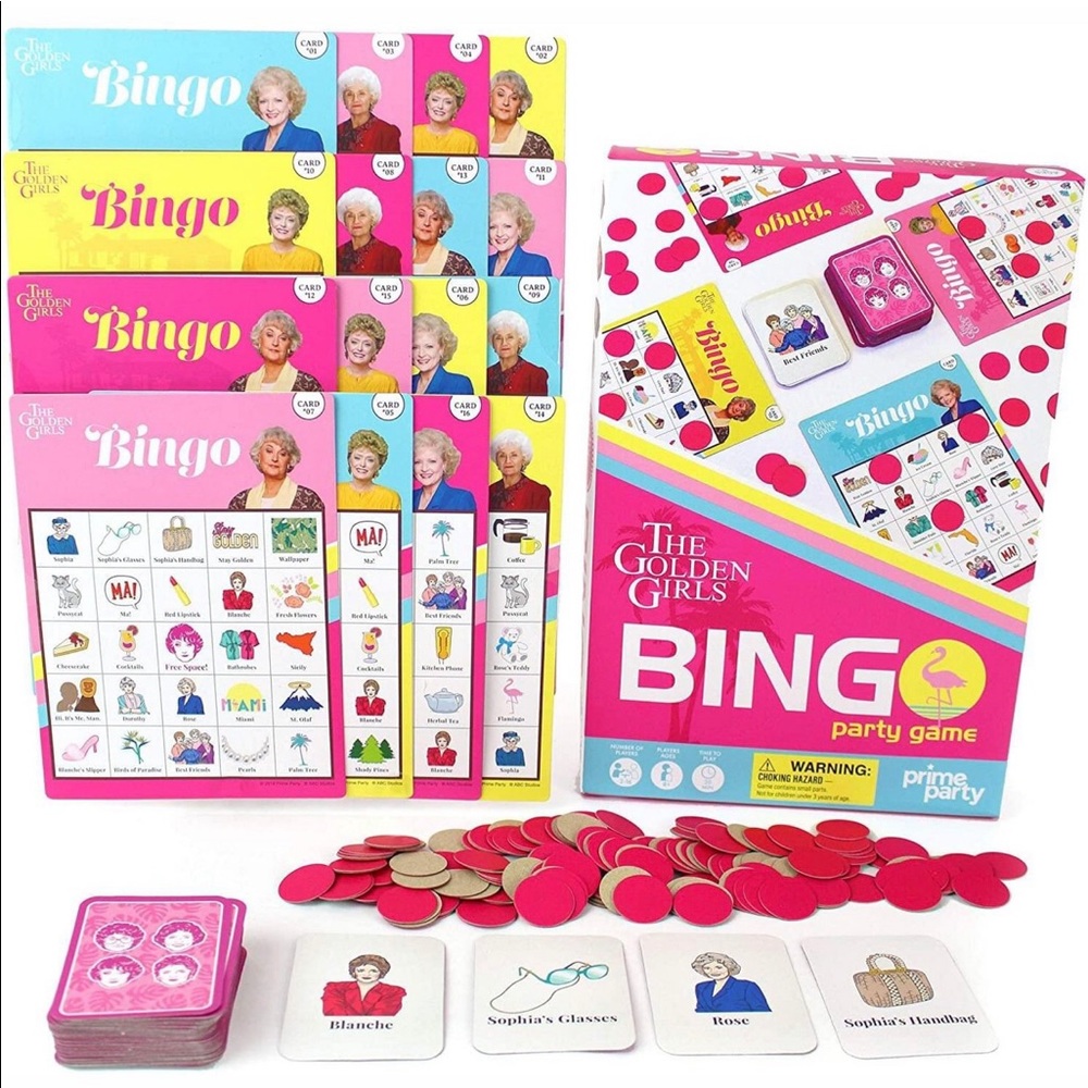 Golden Girls bingo game